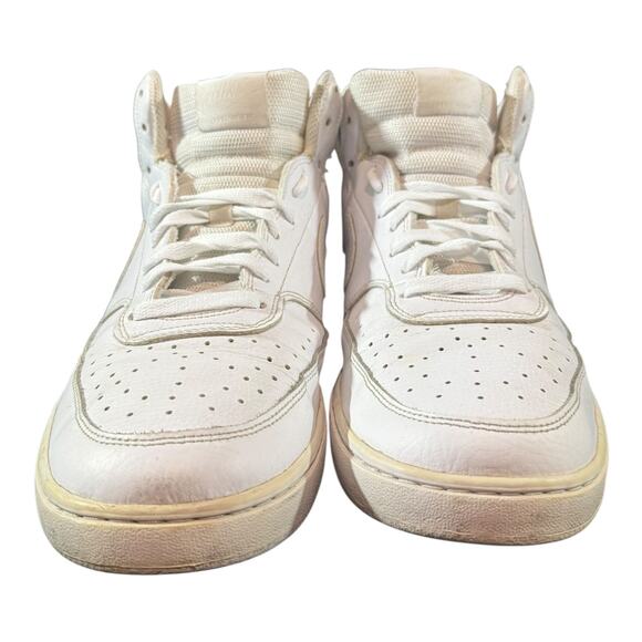 Nike Court Vision Mid Men\'s All White DN3577-100 Sneakers Shoes Us Size 12 main image 6
